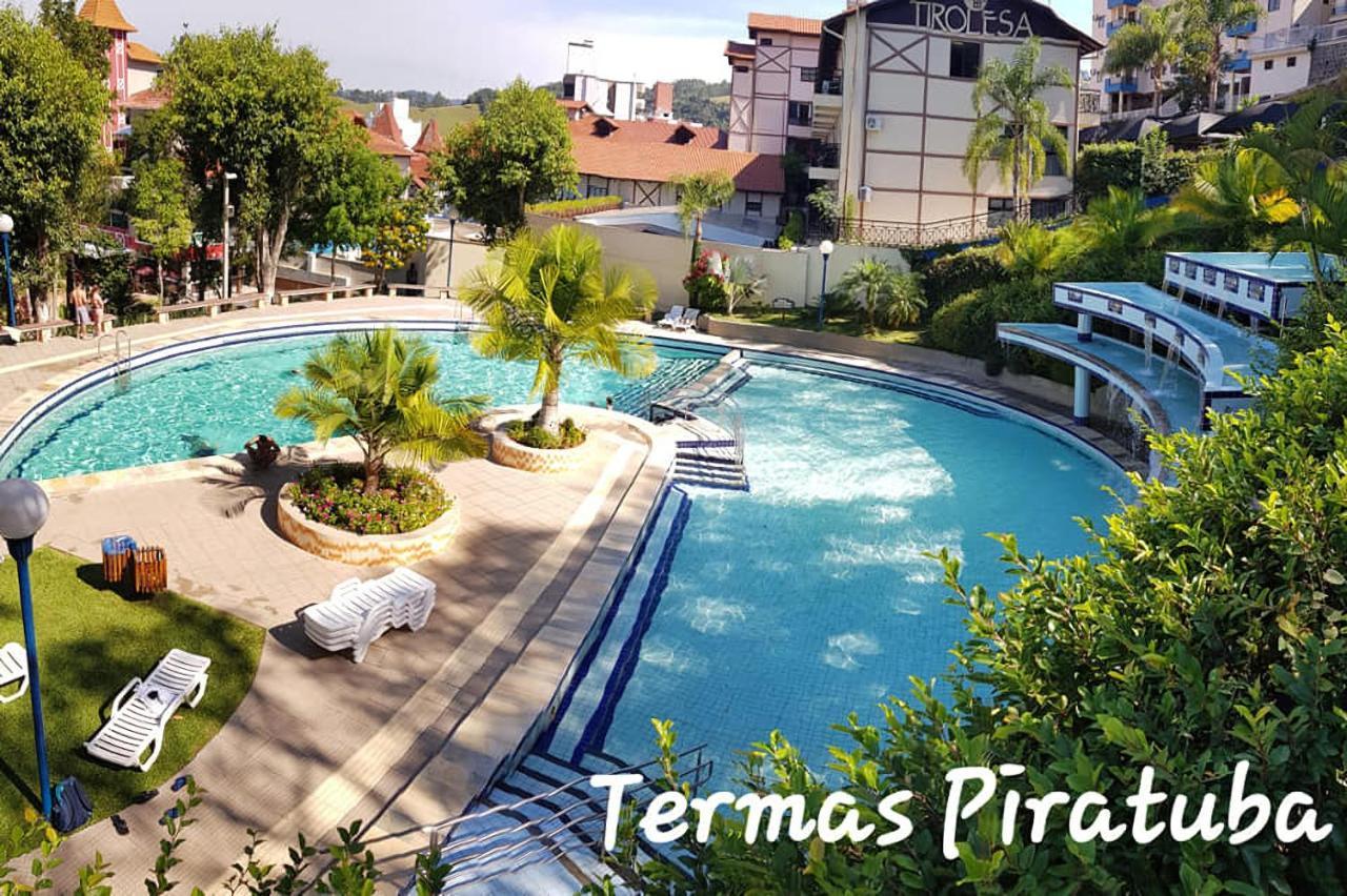 Apt Novo, Localizacao Privilegiada 60 Mt Do Termas Піратуба Екстер'єр фото